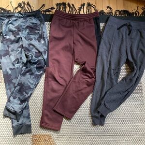 Lot of 3 Boys Large/XL joggers/active pants